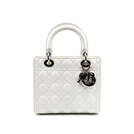 DIOR クリスチャン カナージュ レディバッグ ミディアム L545537 56221325