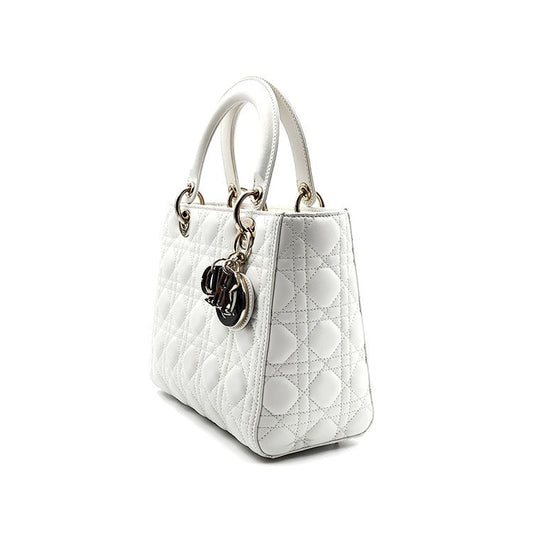 DIOR クリスチャン カナージュ レディバッグ ミディアム L545537 56221325