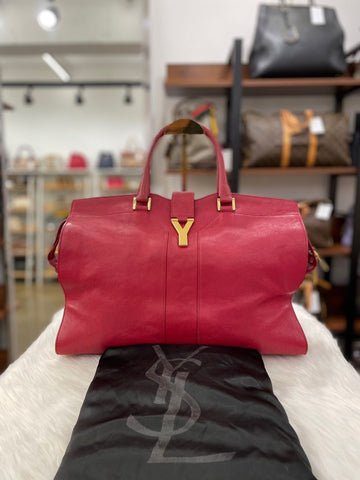 Saint Laurent Cabasq Boston Bag Red 311217 56225565
