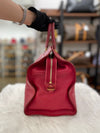 Saint Laurent Cabasq Boston Bag Red 311217 56225565 [P]