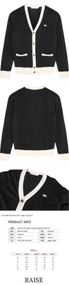 MAISON KITSUNE Bicolor-Kartenjacke HU00542KT1036 P199 49391842 [P]