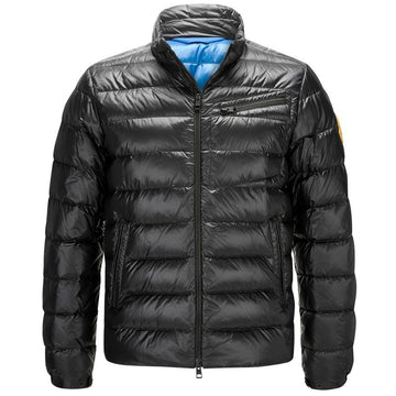 MONCLER AMALTEAS Logo Steppjacke Blau-Schwarz 1A001 39 M2640 997 56462079