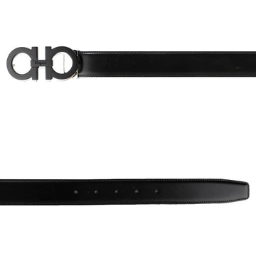 SALVATORE FERRAGAMO (67 0187 NERO 0758620) Herren Gan Cini Wendegürtel 56540923