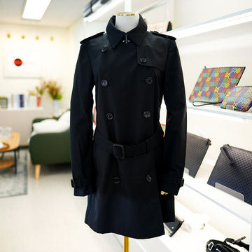 BURBERRY トレンチコート ハボーン1 ブラック 40470411 56548453