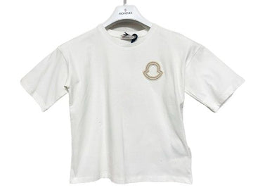 Moncler Kids MAGLIA White T-Shirt Girls 56604900