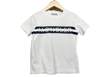 MONCLER Kinder MAGLIA T-Shirt mit weißem Logo Mädchen 56605141