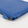 BOTTEGA VENETA ブルー インテレッチャート クラッチ 390057 56147832 [P]