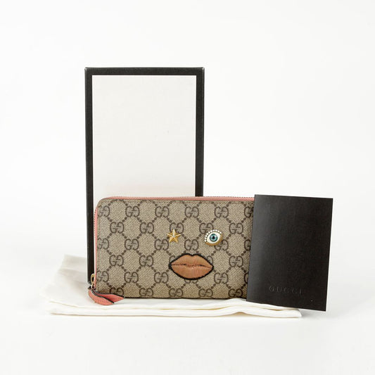Gucci GG Supreme Canvas Long Wallet 431392 56639232