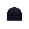 MONCLER Kabelstrick Wolle Strickmütze Marineblau 57359782 [P]