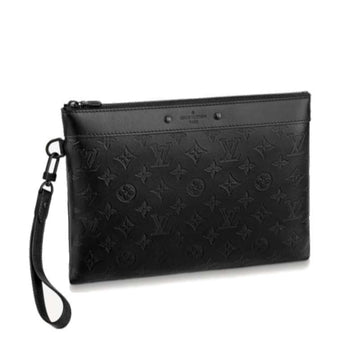 LOUIS VUITTON Pochette To Go Clutch Schwarz M81570 57691921