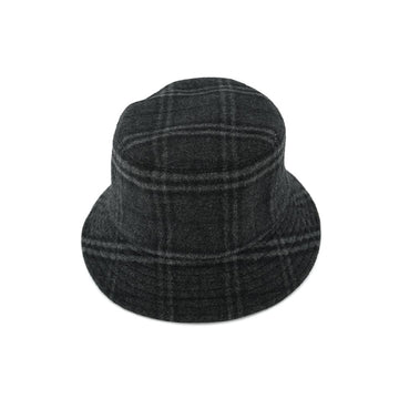Burberry Wool Cashmere Bucket Hat Charcoal Grey 80440771 57701748