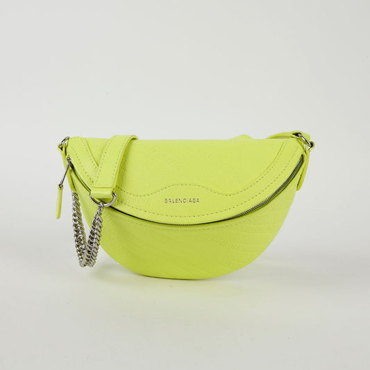 Balenciaga 565510 Neon Leather Souvenir Belt Bag 57354102