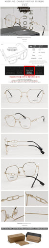 BURBERRY BE1361 1109 多角形 名品 金フレーム 60923751 [P]