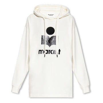 Isabel Marant Marly Logo Hoodie White 23FW 57884537