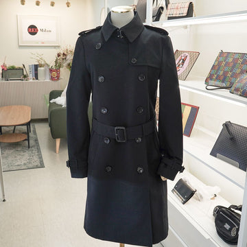 Burberry Harbourne Long Trench Coat - Black 80089771 57938994