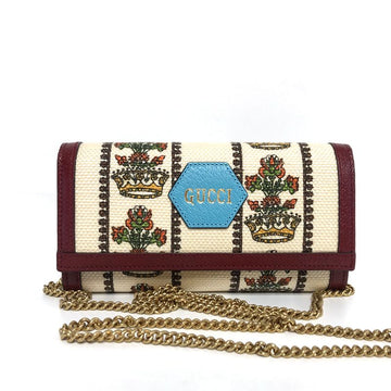 GUCCI Centennial Floral Crown Chain Crossbag 676305 UH2AT 4869 58024671