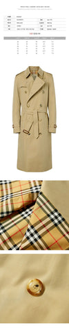 BURBERRY Kensington Heritage Long Trench Coat Honey 8028087 58088552 [P]