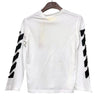 OFF WHITE Kind Weiß Langarm T-Shirt OBAB001F21JER0010110 58271984 [P]