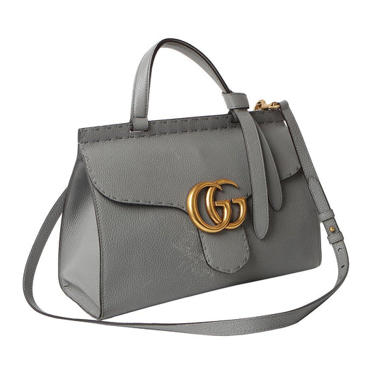 GUCCI 421890 GGマーモント トップハンドル スモール ショルダーバッグ /30942-1 58340537