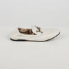 TODS XXW79A0DE70 37サイズ ホワイト レザー ダブル T ローファー 58147305 [P]