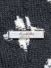 LOUIS VUITTON ブラック マルチ モノグラム ニット RM211Q XL 58463329 [P]