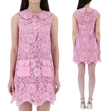 SELF-PORTRAIT Spitzen-Minikleid PF23080SP PINK 58463351