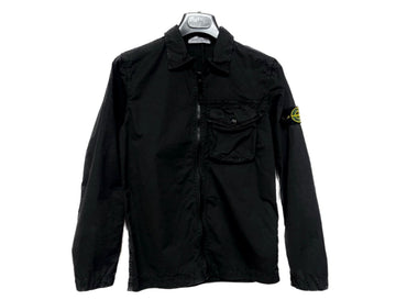 STONE ISLAND キッズ 761610510 ブラック シャツ ジャケット 男の子 58586434