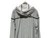 BRUNELLO CUCINELLI Grauer Logo-Hooded Windbreaker 58590501 [P]