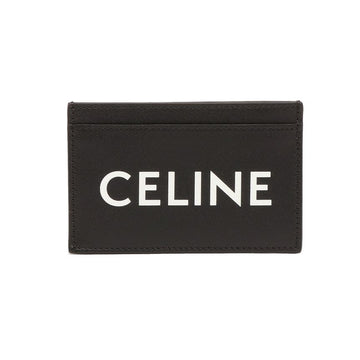 CELINE ロゴプリントカードケース ブラック 10B703 DMF 38SI 58656120