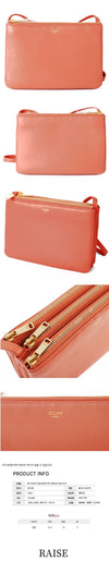 CELINE Logo Trio Medium Schultertasche Rich 192033 CAD 27LY 58656197 [P]