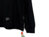OFF WHITE Schwarzes Langarm Rundhals-Oberteil OMAB064F21JER014 1001 58733707 [P]