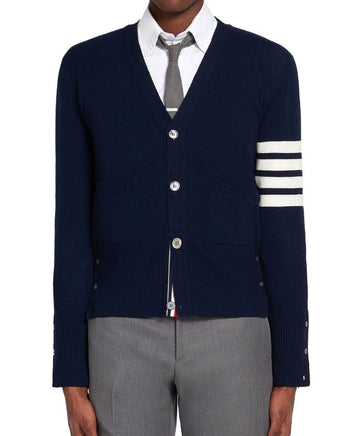 Thom Browne Classic Striped Cashmere Cardigan MKC001A 00011 415 58744802