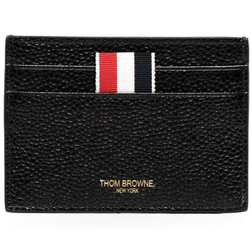 THOM BROWNE 両面ブラックカードケース FAW035A 00198 001 58760292