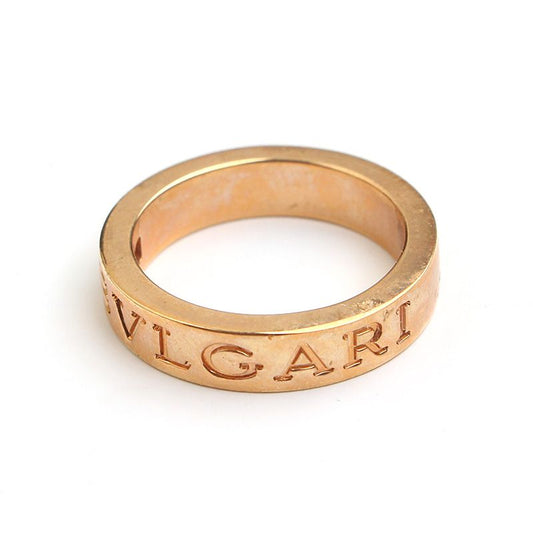 Bulgari Rose Gold Ring 18K 750 Size 7 58763536