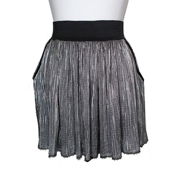 Zadig & Voltaire Silver Banding Mini Skirt 44, 55 58845298