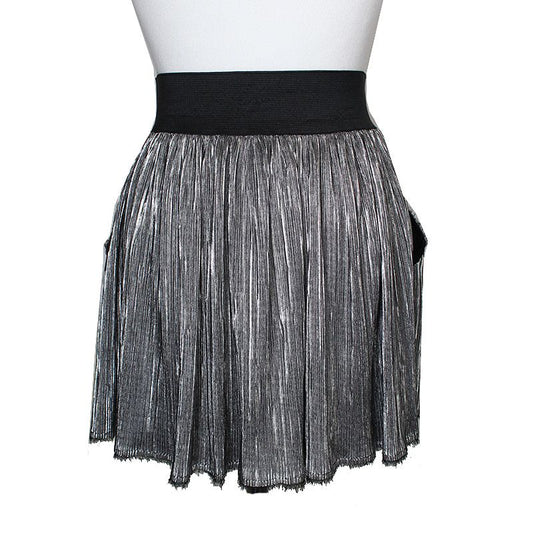 Zadig & Voltaire Silver Banding Mini Skirt 44, 55 58845298