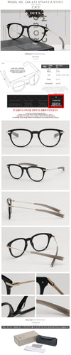 DITA Lancier Titanium Eyeglasses DLX412 A 01 62375658 [P]