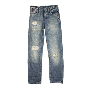 Polo Ralph Lauren Polo Kids Damaged Straight Denim Pants 7 58901684