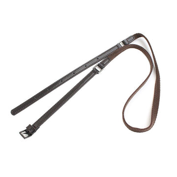 MAXMARA Brauner Lederbesatzgürtel 58904513