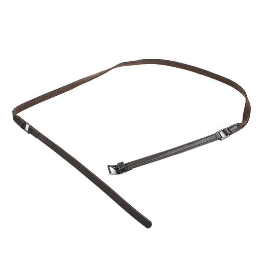 MAXMARA Brauner Lederbesatzgürtel 58904513