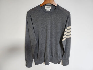 THOM BROWNE Grauer Wollstrick MKA002A 59000242