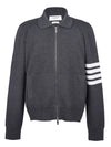 THOM BROWNE チャコールアームバンドニットジャケット 59098442 [P]