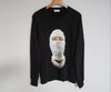 IH NOM UH NIT Black Printed Crew Neck Sweatshirt 59106574 [P]