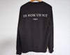 IH NOM UH NIT Black Printed Crew Neck Sweatshirt 59106574 [P]