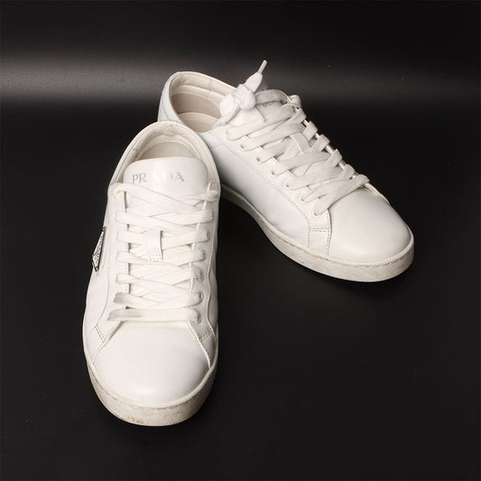 Prada Brushed Sneakers 6 1/2 (Department Store Receipt) 31011 59466977