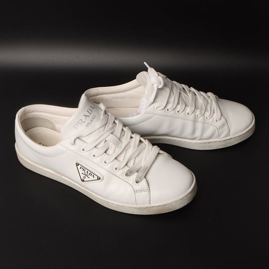 Prada Brushed Sneakers 6 1/2 (Department Store Receipt) 31011 59466977