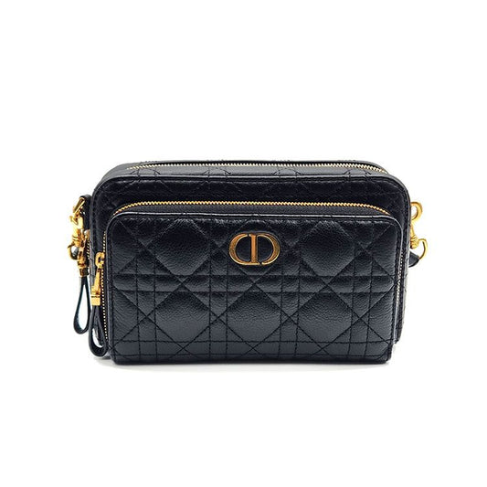 DIOR クリスチャン カロ ダブルポーチバッグ L907312 59502585