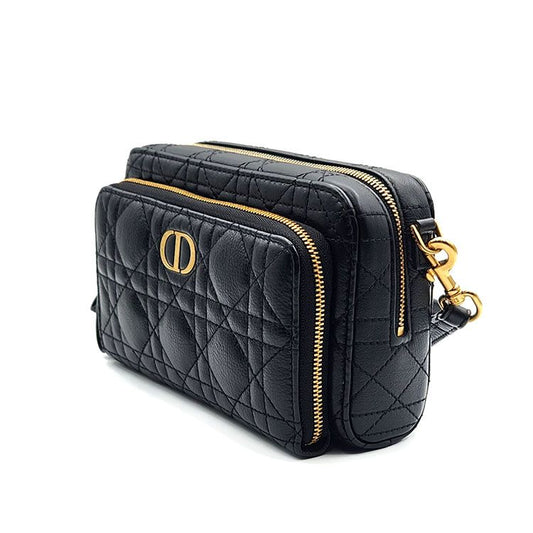 DIOR クリスチャン カロ ダブルポーチバッグ L907312 59502585