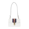 GUCCI Silvie Kleine Schultertasche Weiß 421882 59651327 [P]