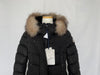MONCLER Chloé Daunenlongjacke mit Fuchsbesatz Schwarz 59660535 [P]